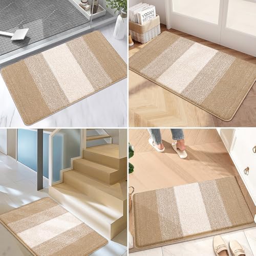Kitinjoy Indoor Outdoor Door Mat, 59x24 Non-Slip Dirt Trapper Doormats - Image 6