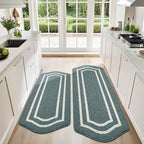 COSY HOMEER Kitchen Rugs Set of 2 Non Slip Kitchen Mats by COSYHOMEER