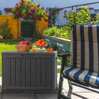 45 Gallon Outdoor Deck Box, Lockable Waterproof Outdoor Storage Boxes - Image 6