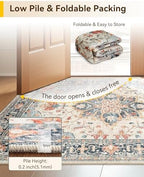 RELEANY Washable Area Rug, Large 9'x12' - Image 6