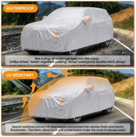 Explorer Car Cover Custom Fit for Ford Explorer 2006-2026 - Image 6
