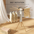 SUNOUTLY Tripod Clothes Drying Rack, Garment Rack Portable and Foldable Space - Image 3