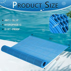 Tondiamo Pool Mats Non Slip Drainage Floor Pool Deck Mats, 3X 30 Ft - Image 2