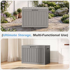 Outdoor Storage Box Waterproof, 50 Gallon Deck Box - Image 6