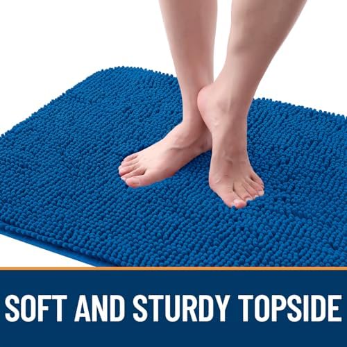 OLANLY Dog Door Mat for Muddy Paws 35x24, Super Absorbent Chenille Mud Mat - Image 4