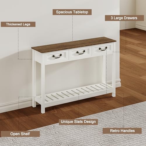 ChooChoo 47" Farmhouse Entryway Table - Image 7