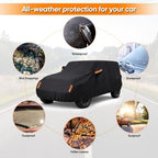Wrangler Car Cover for Jeep Wrangler 4 Door Waterproof 2006-2026 JK JL - Image 4