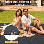 Grefinity Marine Carpet, 6 FT x 18 FT Dark Gray Indoor Outdoor Carpet - Image 4
