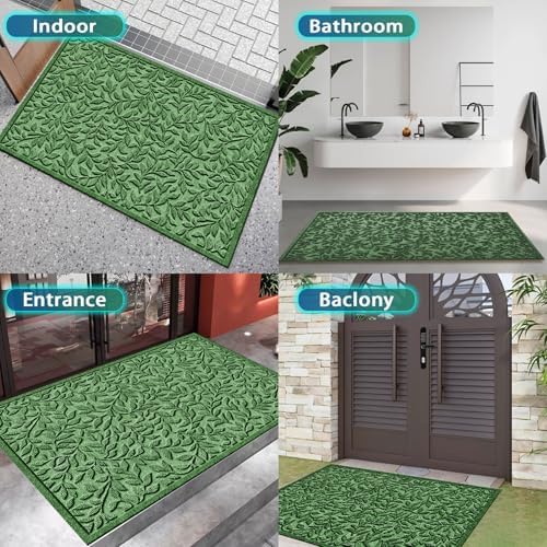 Bulijojo Sturdy Front Entrance Doormats, Durable Heavy Duty Welcome Mat - Image 6