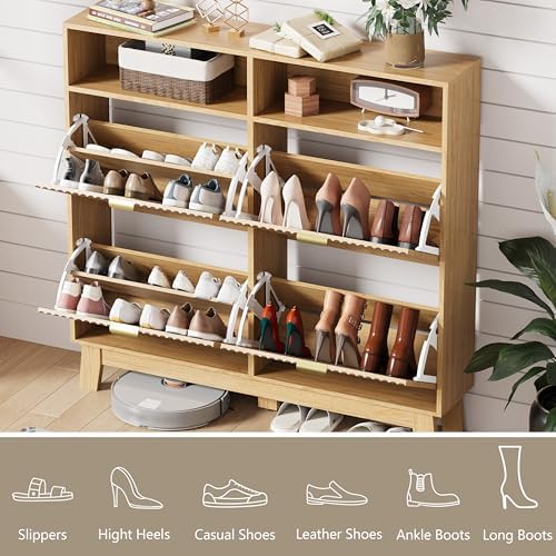 HUANLEGO Shoe Cabinet Storage for Entryway - Image 3