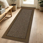 BEQHAUSE Indoor Door Mat 24" x 72", Dirt Trapper Door Mats by BEQHAUSE