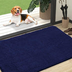 OLANLY Dog Door Mat for Muddy Paws 47x32, Super Absorbent Chenille Mud Mat by OLANLY
