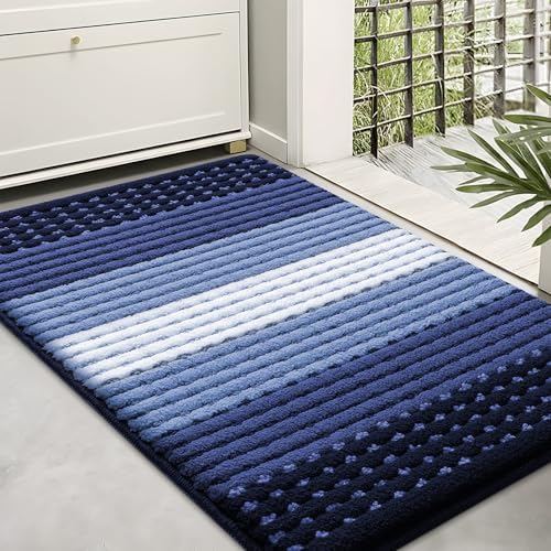 Kitinjoy Indoor Outdoor Door Mat, 36x24 Non-Slip Dirt Trapper Doormats by Kitinjoy