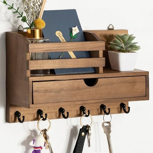 Key Holder Wall Mount, Mail Organizer by dreampossible