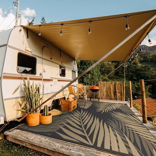 GENIMO Outdoor Rug, Waterproof Plastic Rugs - Image 3
