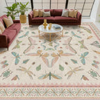 Hazo Haus 7x9 Cute Insect Rugs for Girls Bedroom - Image 6