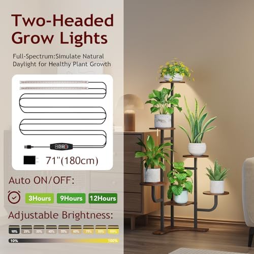 Homsorout Corner Plant Stand - Image 6