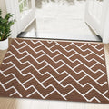 OLANLY Front Door Mat 48x32, Low-Profile Easy Clean Doormat by OLANLY