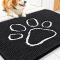 Smiry Dog Door Mat for Muddy Paws, Absorbent Non Slip Dirt Trapper by Smiry