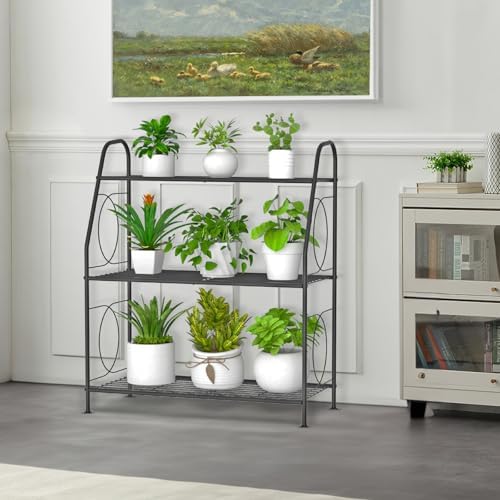 VyGrow Plant Stand, 3 Tier Plant Shelf - Image 2