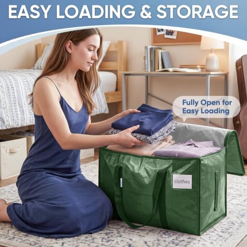 TICONN 4 Pack Extra Large Moving Bags Heavy Duty - Image 4