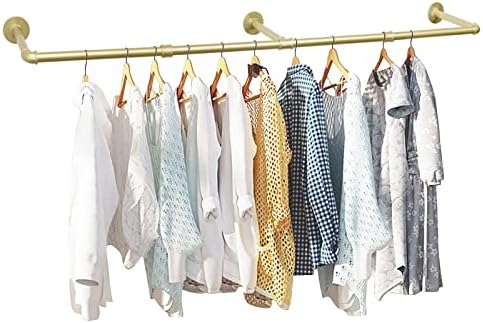 Oroonoko 72" Wall Mounted Clothes Rack, Closet Rods by Oroonoko