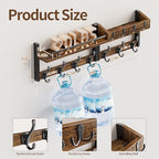 29 inch Coat Rack Wall Mount - Image 4