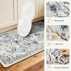 Ileading Anti Fatigue Kitchen Rugs Sets of 2 Cushioned Kitchen Mats - Image 5