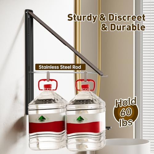Clothes Drying Rack, Laundry Room Wall Mounted Retractable Clothes Hanger - Image 4