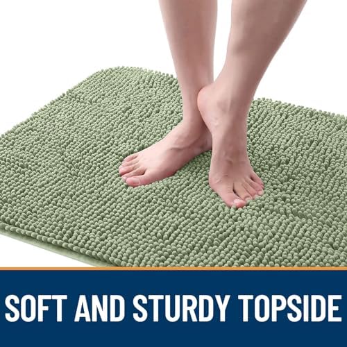 OLANLY Dog Door Mat for Muddy Paws 70x35, Super Absorbent Chenille Mud Mat - Image 4
