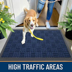 OLANLY Front Door Mat Outside Entrance 47x17, Heavy-Duty Rubber Doormat - Image 6