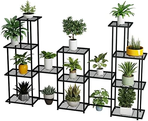 Twhep Tall Multi Tier Plant Stand, 13 Tiers Multifunctional Plant Stands by Twhep