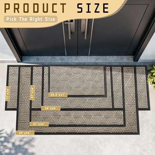 Yimobra Indoor Outdoor Mats for Front Door - Image 2