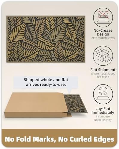 Color&Geometry Door Mat Outside Entrance 17"x30" - Image 6