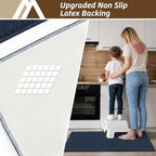 COSY HOMEER Kitchen Rugs and Mats 20"x30" Non Slip Kitchen Mats - Image 4