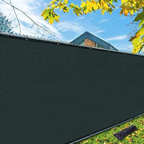 iCover 8x50ft Privacy Screen Fence, Outdoor Fencing Panels, Garden Windscreen - Image 6