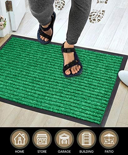 LuxUrux Striped Green Door Mat 2-Pack - Image 6