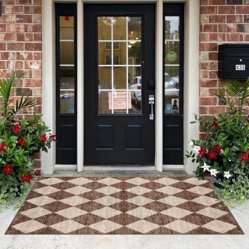 4x6 Covered Outdoor Patio Rug - Image 5