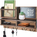 Key Holder for Wall, Mail Organizer Wall Mount by WEWEOW