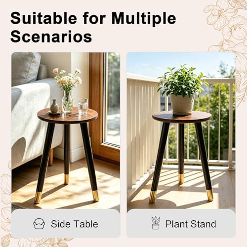 2-Pack Mid Century Plant Stand for Indoor Plants, Modern Metal Flower Pot - Image 7