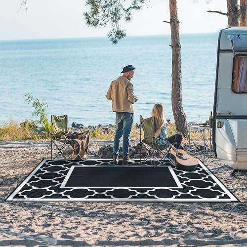 GENIMO Outdoor Rug, Waterproof Plastic Rugs - Image 3