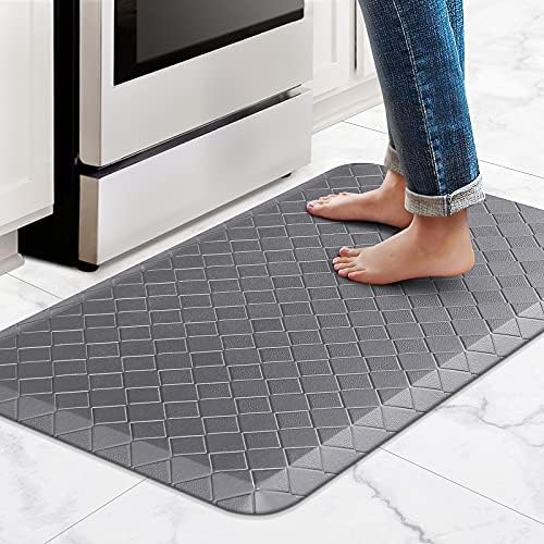 HappyTrends Kitchen Mats for Floor Cushioned Anti-Fatigue Kitchen Rugs by HappyTrends