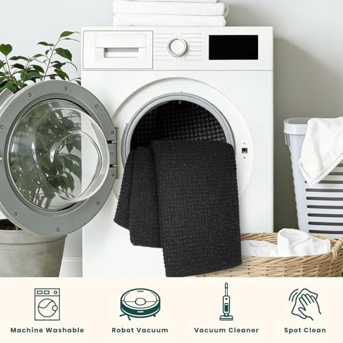 KOZYFLY Runners for Hallways 2x5 ft Washable Kitchen Runner Non Slip Rubber - Image 6