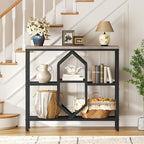 HOOBRO Console Table, Narrow Entryway Table, Behind Couch Table - Image 2