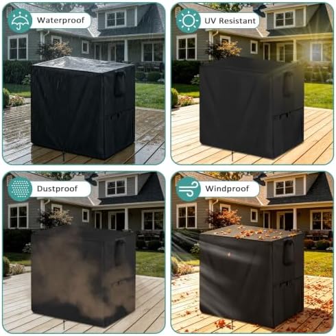 Outdoor Storage Box Cover for Keter 30 Gallon Resin Deck Box - Image 6
