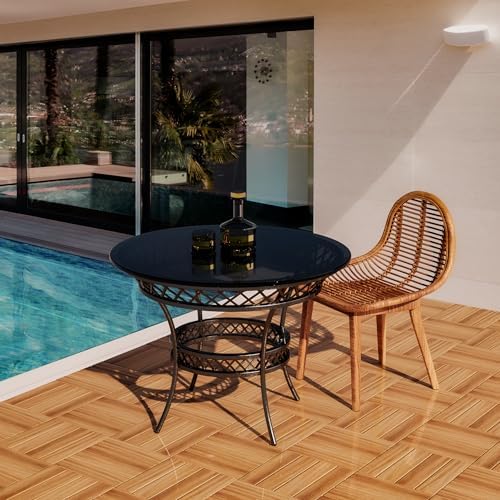 Golden Select 12" x 12" Interlocking Deck Tiles, Waterproof UV Resistant - Image 6