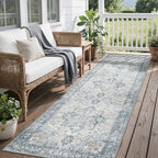 GENIMO Indoor Outdoor Rug, Washable by GENIMO