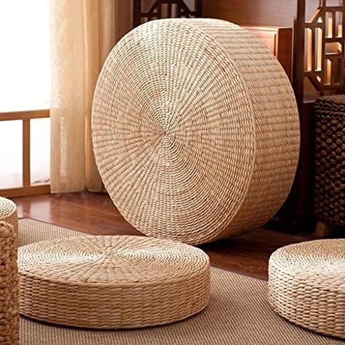 HUAWELL 2 Pack Super Bigger Size Tatami Floor Pillow Sitting Cushion, Round - Image 5