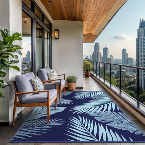 GENIMO Outdoor Rug, Waterproof Plastic Rugs - Image 4