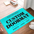 Custom Doormat Personalized Floor Mat by Custom